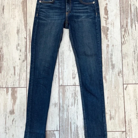 Rag & Bone Skinny Jeans Dark Wash Size 24 Cotton Blend NWOT - Picture 13 of 16